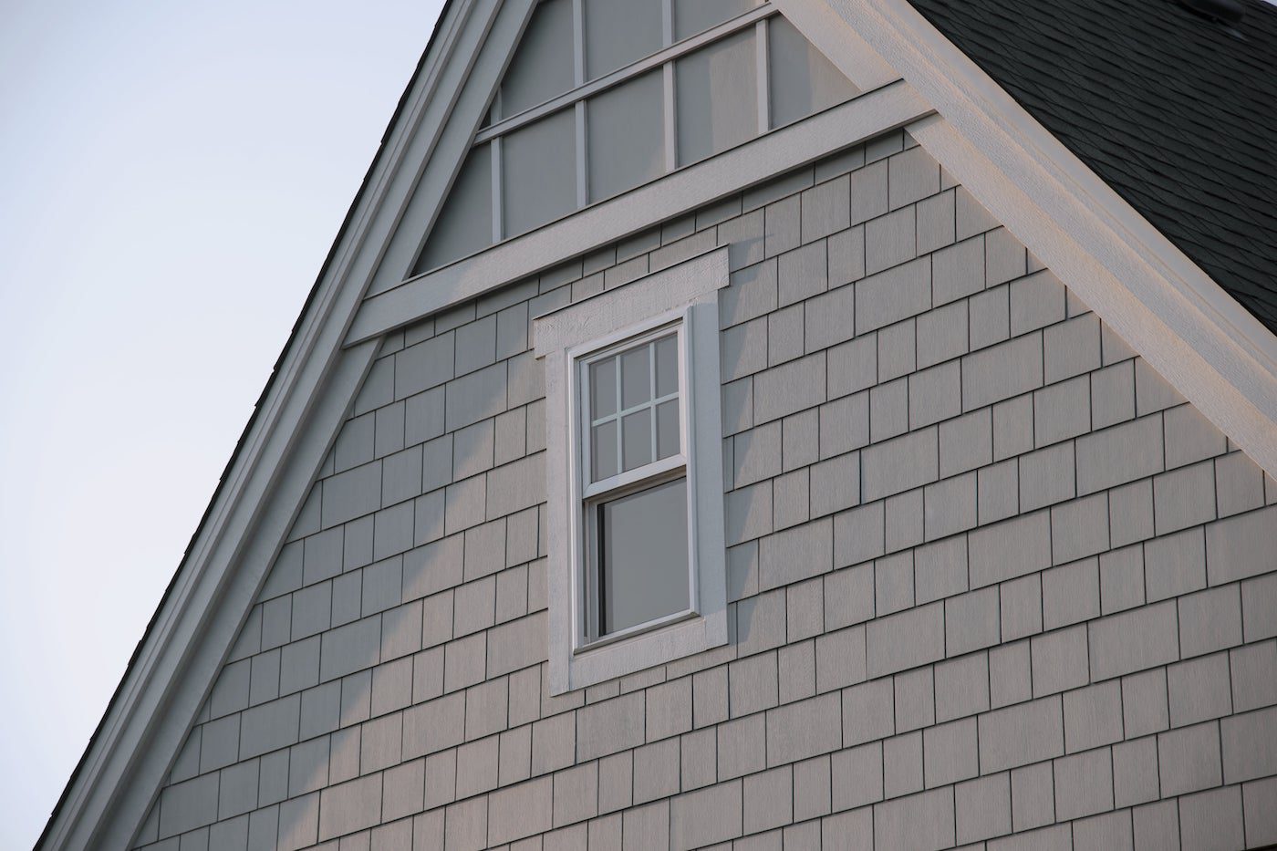 Stylish gray james hardie siding