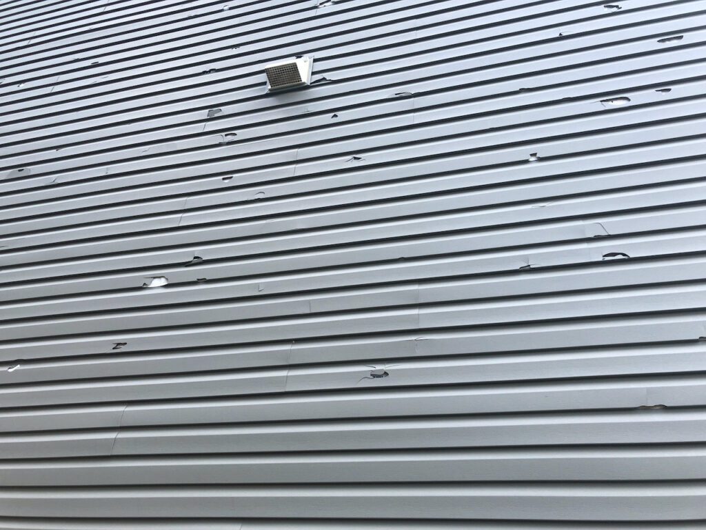 When to replace your siding in Greenville, SC: when it has holes