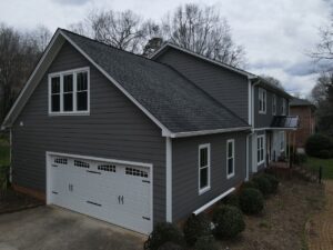 Get a gray exterior from the premier siding contractor in Asheville