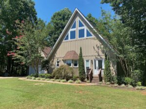 Get a tan exterior from the premier siding contractor in Asheville