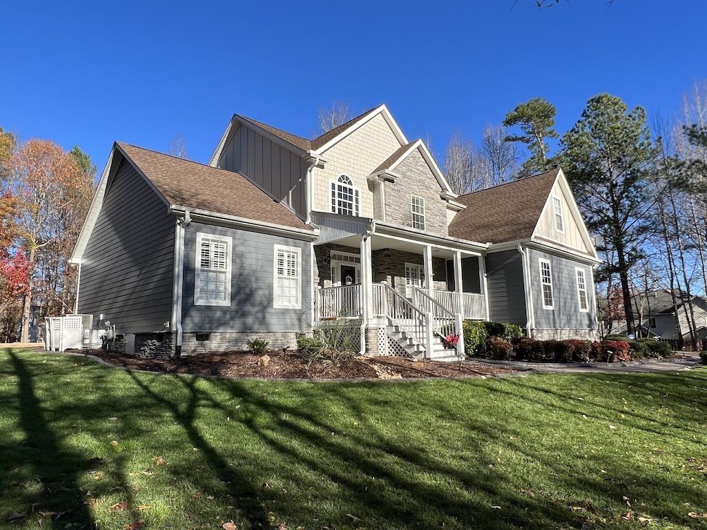 Experiment with different siding types and colors from the best Anderson siding contractor, C&W